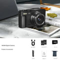 Portable 64MP Compact Digital Camera